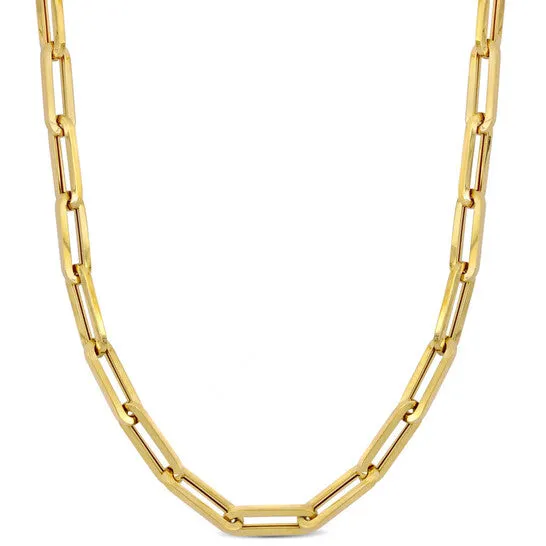 JMS always Necklaces Original Amour 65mm Oval Link Chain Necklace in 10k Yellow Gold 18 in JMS always Necklaces Original Amour 65mm Oval Link Chain Necklace in 10k Yellow Gold 18 in