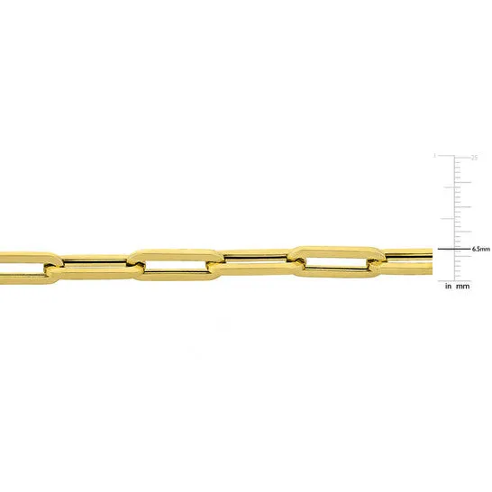 JMS always Necklaces Original Amour 65mm Oval Link Chain Necklace in 10k Yellow Gold 18 in JMS always Necklaces Original Amour 65mm Oval Link Chain Necklace in 10k Yellow Gold 18 in