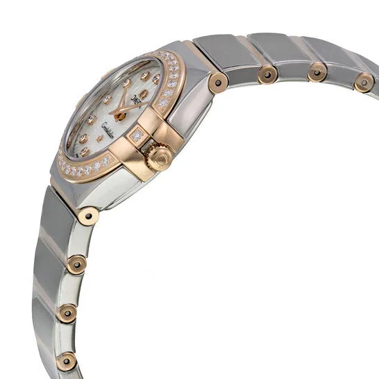 JMS always Necklaces Original Omega Constellation Mother of Pearl Diamond Dial Steel and Rose Gold Ladies Watch 12325246055006 JMS always Necklaces Original Omega Constellation Mother of Pearl Diamond Dial Steel and Rose Gold Ladies Watch 12325246055006