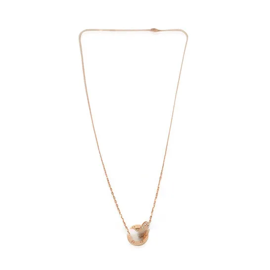 JMS always Necklaces Original PreOwned Cartier Love Necklace in 18K Rose Gold 03 CTW JMS always Necklaces Original PreOwned Cartier Love Necklace in 18K Rose Gold 03 CTW