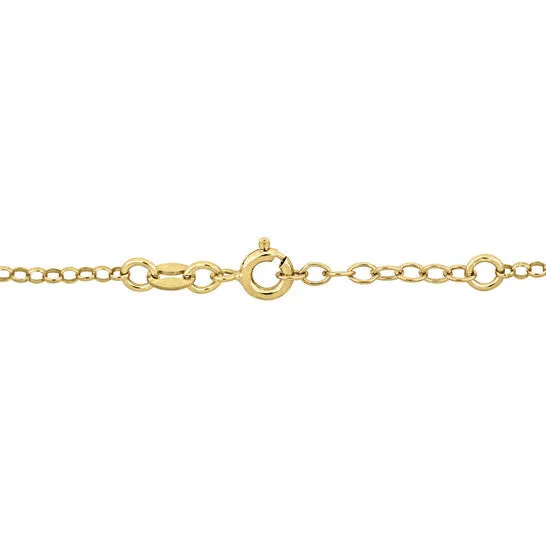 JMS always Original Amour Cherry Enamel Charm Bracelet in Yellow Plated Sterling Silver Bracelets JMS always Original Amour Cherry Enamel Charm Bracelet in Yellow Plated Sterling Silver Bracelets