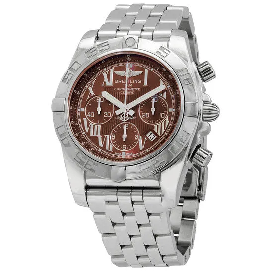 JMS always Original Breitling Chronomat 44 Amber Dial Stainless Steel Automatic Mens Watch AB011012Q566SS Bracelets JMS always Original Breitling Chronomat 44 Amber Dial Stainless Steel Automatic Mens Watch AB011012Q566SS Bracelets