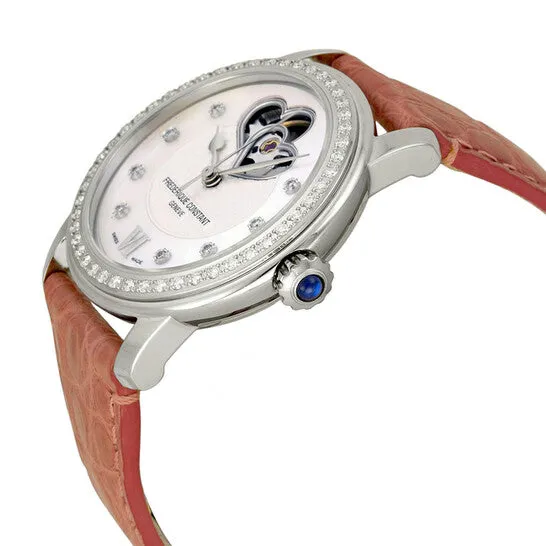 JMS always Original Frederique Constant White Guilloche Mother of Pearl Leather Ladies Watch FC310DHB2PD6 Watches JMS always Original Frederique Constant White Guilloche Mother of Pearl Leather Ladies Watch FC310DHB2PD6 Watches