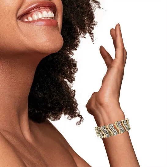 JMS always Original Haus of Brilliance 14K Yellow Gold 150 Cttw Diamond Chevron Wave 725 Inch Link Bracelet JK Color I1I2 Clarity Bracelets JMS always Original Haus of Brilliance 14K Yellow Gold 150 Cttw Diamond Chevron Wave 725 Inch Link Bracelet JK Color I1I2 Clarity Bracelets