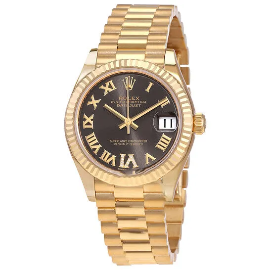 JMS always Original Rolex Datejust 31 Automatic Chronometer Ladies Watch 278278GYRDP Watches JMS always Original Rolex Datejust 31 Automatic Chronometer Ladies Watch 278278GYRDP Watches