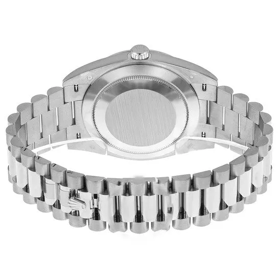 JMS always PreStyled Sets Original Rolex DayDate 40 Black Dial 18K White Gold President Automatic Mens Watch 228239BKSP JMS always PreStyled Sets Original Rolex DayDate 40 Black Dial 18K White Gold President Automatic Mens Watch 228239BKSP