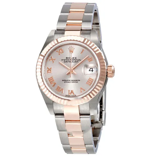 JMS always PreStyled Sets Original Rolex Lady Datejust Sundust Dial Steel and 18K Everose Gold Oyster Watch 279171SNRO JMS always PreStyled Sets Original Rolex Lady Datejust Sundust Dial Steel and 18K Everose Gold Oyster Watch 279171SNRO
