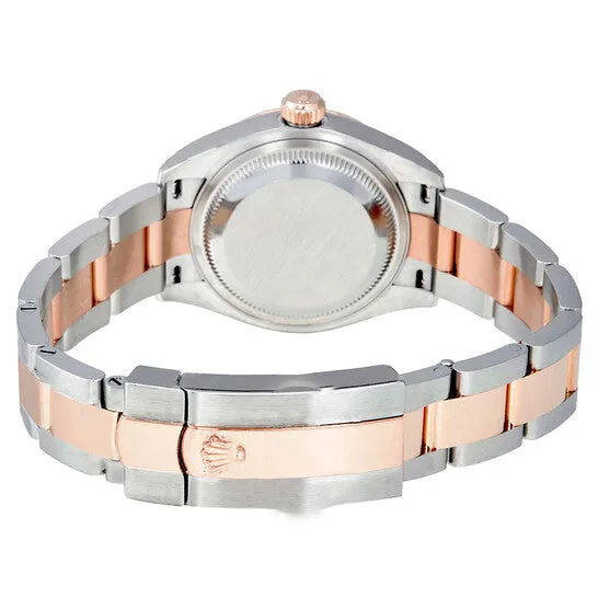 JMS always PreStyled Sets Original Rolex Lady Datejust Sundust Dial Steel and 18K Everose Gold Oyster Watch 279171SNRO JMS always PreStyled Sets Original Rolex Lady Datejust Sundust Dial Steel and 18K Everose Gold Oyster Watch 279171SNRO
