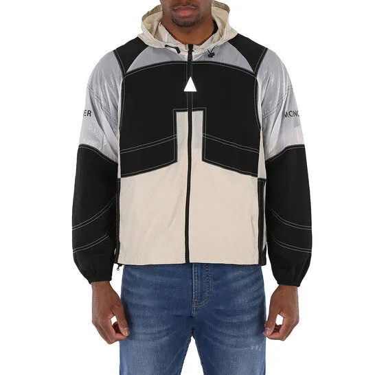 JMS always Rings Original Moncler Mens Jessop Panelled Rain Jacket