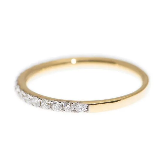 JMS always Rings Original New J Collection Ring W Diamond 19 Rddi 035 Ct18ky 183 Gm eu52 18kt Yellow Gold Gold JMS always Rings Original New J Collection Ring W Diamond 19 Rddi 035 Ct18ky 183 Gm eu52 18kt Yellow Gold Gold