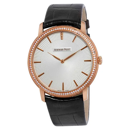JMS always Watches Original Audemars Piguet Jules Audemars Selfwinding Extrathin 18kt Pink Gold Watch 15182ORZZA102CR01 JMS always Watches Original Audemars Piguet Jules Audemars Selfwinding Extrathin 18kt Pink Gold Watch 15182ORZZA102CR01