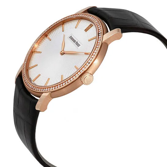 JMS always Watches Original Audemars Piguet Jules Audemars Selfwinding Extrathin 18kt Pink Gold Watch 15182ORZZA102CR01 JMS always Watches Original Audemars Piguet Jules Audemars Selfwinding Extrathin 18kt Pink Gold Watch 15182ORZZA102CR01