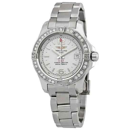 JMS always Watches Original Breitling Colt Lady Stratus Silver Dial Professional III Steel Watch A7738853G793SS JMS always Watches Original Breitling Colt Lady Stratus Silver Dial Professional III Steel Watch A7738853G793SS