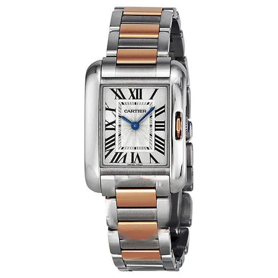 JMS always Watches Original Cartier Tank Anglaise Small Silver Dial Ladies Watch W5310036 JMS always Watches Original Cartier Tank Anglaise Small Silver Dial Ladies Watch W5310036