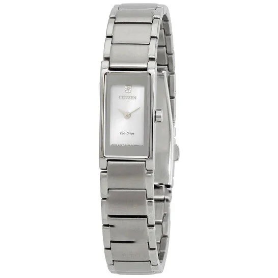JMS always Watches Original Citizen Axiom Diamond Silver Dial Ladies Watch EG705054A JMS always Watches Original Citizen Axiom Diamond Silver Dial Ladies Watch EG705054A
