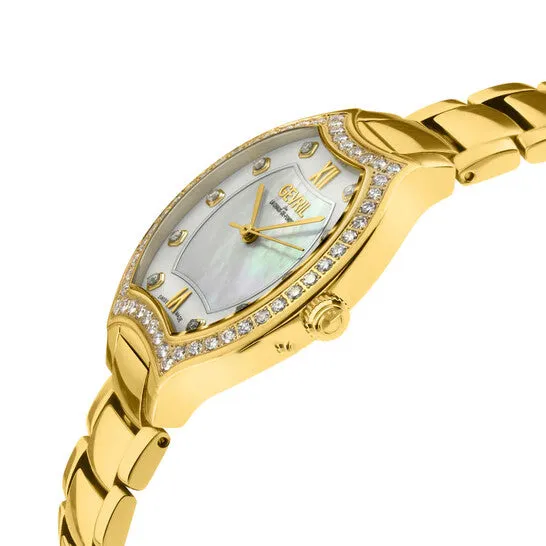 JMS always Watches Original Gevril Lugano Diamond Mother of Pearl Dial Ladies Watch 11221B JMS always Watches Original Gevril Lugano Diamond Mother of Pearl Dial Ladies Watch 11221B