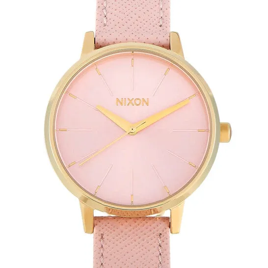JMS always Watches Original Nixon Kensington Quartz Pale Pink Leather Ladies Watch A108281300 JMS always Watches Original Nixon Kensington Quartz Pale Pink Leather Ladies Watch A108281300