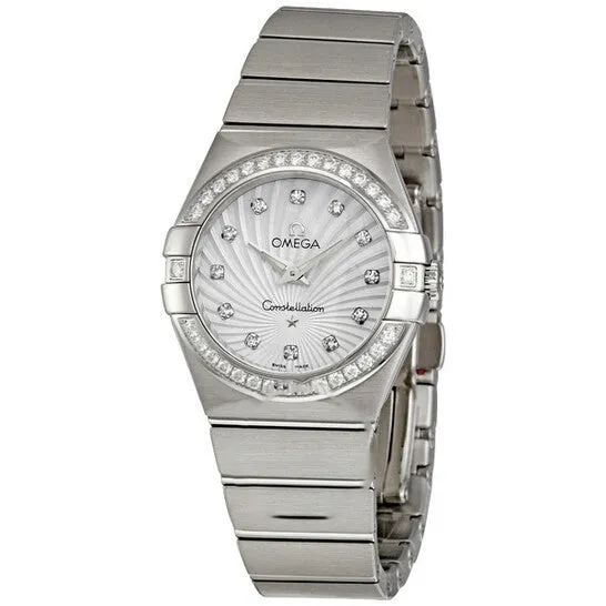 JMS always Watches Original Omega Constellation Diamond Mother of Pearl Dial Ladies Watch 12315276055002 JMS always Watches Original Omega Constellation Diamond Mother of Pearl Dial Ladies Watch 12315276055002