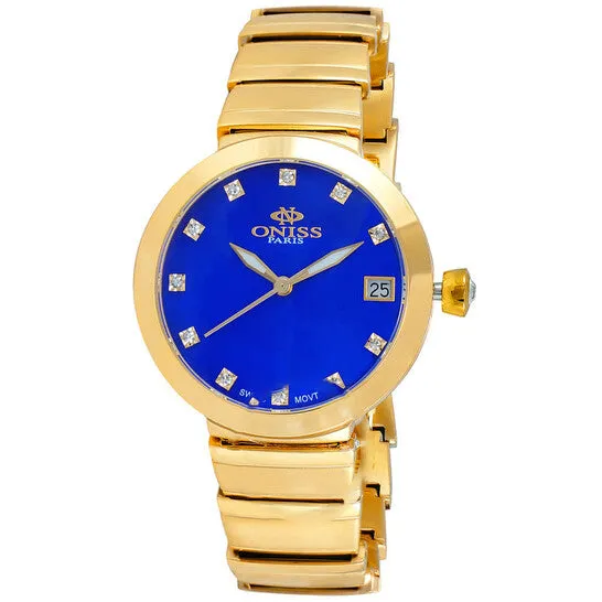 JMS always Watches Original Oniss ON5559SS Quartz Blue Dial Ladies Watch ON5559SSGBU JMS always Watches Original Oniss ON5559SS Quartz Blue Dial Ladies Watch ON5559SSGBU