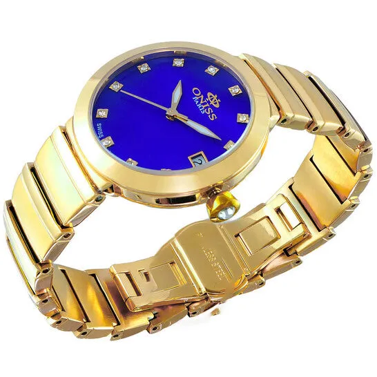JMS always Watches Original Oniss ON5559SS Quartz Blue Dial Ladies Watch ON5559SSGBU JMS always Watches Original Oniss ON5559SS Quartz Blue Dial Ladies Watch ON5559SSGBU