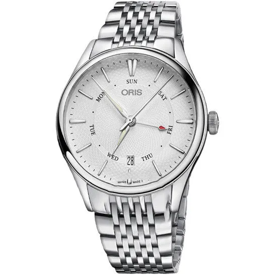 JMS always Watches Original Oris Artelier Automatic Silver Dial Watch 01 755 7742 405107 8 21 79 JMS always Watches Original Oris Artelier Automatic Silver Dial Watch 01 755 7742 405107 8 21 79