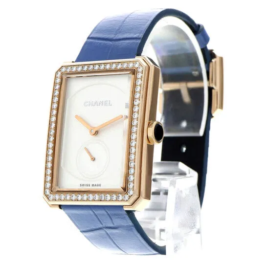 JMS always Watches Original Preowned Chanel BoyFriend Diamond Opaline Guilloch Dial Ladies Watch H4471 JMS always Watches Original Preowned Chanel BoyFriend Diamond Opaline Guilloch Dial Ladies Watch H4471