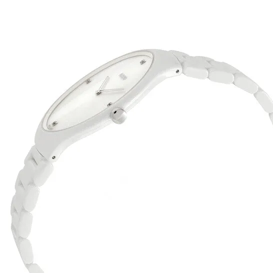 JMS always Watches Original Rado True Thinline Mother of Pearl Dial White Ceramic Mens Watch R27957902 JMS always Watches Original Rado True Thinline Mother of Pearl Dial White Ceramic Mens Watch R27957902