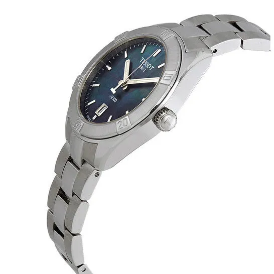JMS always Watches Original Tissot PR 100 Sport Chic Black Mother of Pearl Dial Ladies Watch T1019101112100 JMS always Watches Original Tissot PR 100 Sport Chic Black Mother of Pearl Dial Ladies Watch T1019101112100