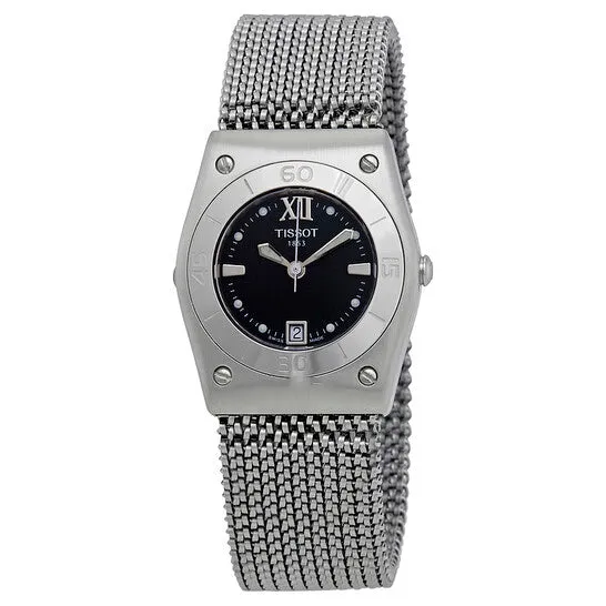JMS always Watches Original Tissot TWin Black Mother of Pearl Dial Ladies Watch T08118753 JMS always Watches Original Tissot TWin Black Mother of Pearl Dial Ladies Watch T08118753