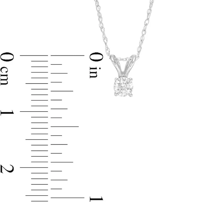 Necklaces Goldia 017 CT Natural Clarity Enhanced Solitaire Pendant in 14K White Gold JI3 Necklaces Goldia 017 CT Natural Clarity Enhanced Solitaire Pendant in 14K White Gold JI3