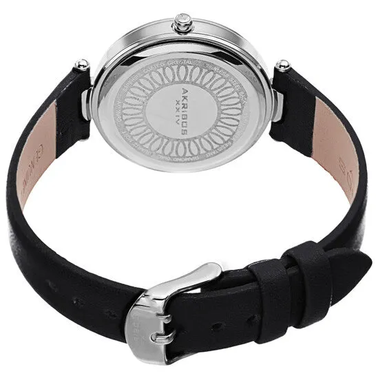 Original Akribos XXIV Quartz Diamond White Dial Ladies Watch AK1069SSBK JMS always Watches Original Akribos XXIV Quartz Diamond White Dial Ladies Watch AK1069SSBK JMS always Watches