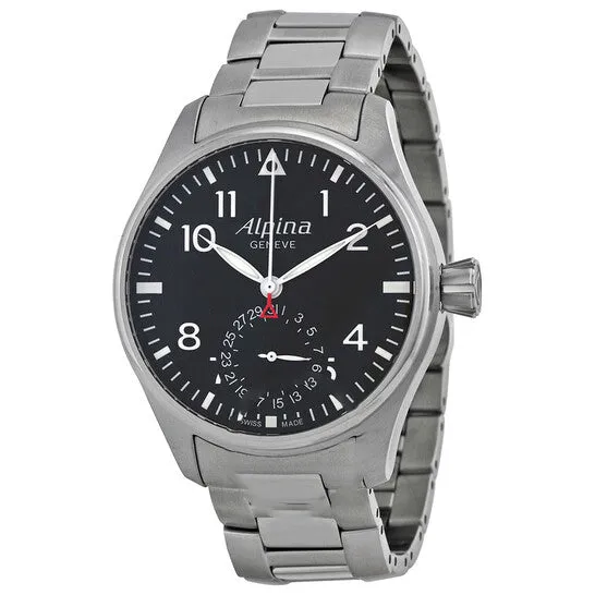 Original Alpina Startimer Pilot Automatic Black Dial Steel Bracelet Mens Watch AL710B4S6B JMS always Bracelets Original Alpina Startimer Pilot Automatic Black Dial Steel Bracelet Mens Watch AL710B4S6B JMS always Bracelets