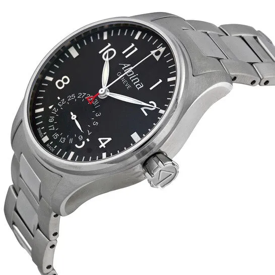 Original Alpina Startimer Pilot Automatic Black Dial Steel Bracelet Mens Watch AL710B4S6B JMS always Bracelets Original Alpina Startimer Pilot Automatic Black Dial Steel Bracelet Mens Watch AL710B4S6B JMS always Bracelets