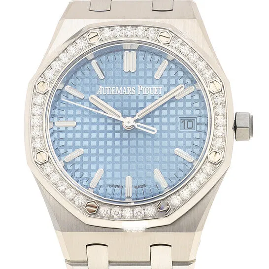 Original Audemars Piguet Royal Oak Automatic Diamond Blue Dial Ladies Watch 77451STZZ1361ST03 JMS always Watches Original Audemars Piguet Royal Oak Automatic Diamond Blue Dial Ladies Watch 77451STZZ1361ST03 JMS always Watches