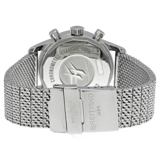 Original Breitling Transocean Chronograph Silver Dial Stainless Steel Unisex Watch A4131063G757SS JMS always Bracelets Original Breitling Transocean Chronograph Silver Dial Stainless Steel Unisex Watch A4131063G757SS JMS always Bracelets