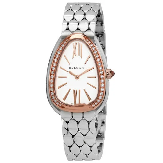 Original Bvlgari Serpenti Seduttori Quartz White Dial Ladies Watch 103143 JMS always Watches Original Bvlgari Serpenti Seduttori Quartz White Dial Ladies Watch 103143 JMS always Watches
