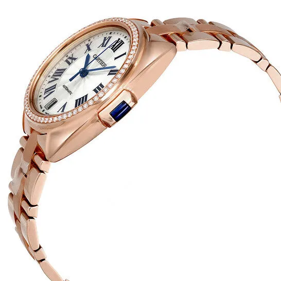 Original Cartier Cle Flinque 18kt Pink Gold Sunray Effect Dial Ladies Watch WJCL0006 JMS always Watches Original Cartier Cle Flinque 18kt Pink Gold Sunray Effect Dial Ladies Watch WJCL0006 JMS always Watches