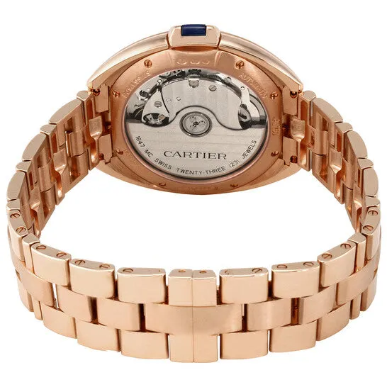 Original Cartier Cle Flinque 18kt Pink Gold Sunray Effect Dial Ladies Watch WJCL0006 JMS always Watches Original Cartier Cle Flinque 18kt Pink Gold Sunray Effect Dial Ladies Watch WJCL0006 JMS always Watches