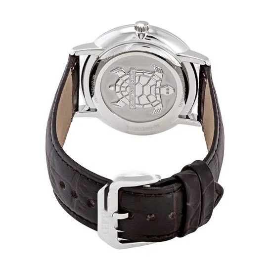 Original Certina DS Caimano Silver Dial Brown Leather Mens Watch C0354101603701 JMS always Watches Original Certina DS Caimano Silver Dial Brown Leather Mens Watch C0354101603701 JMS always Watches