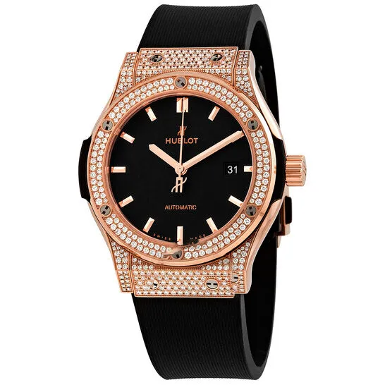 Original Hublot Classic Fusion 18K Rose Gold Automatic Black Dial Watch 542OX1181RX1704 JMS always PreStyled Sets Original Hublot Classic Fusion 18K Rose Gold Automatic Black Dial Watch 542OX1181RX1704 JMS always PreStyled Sets