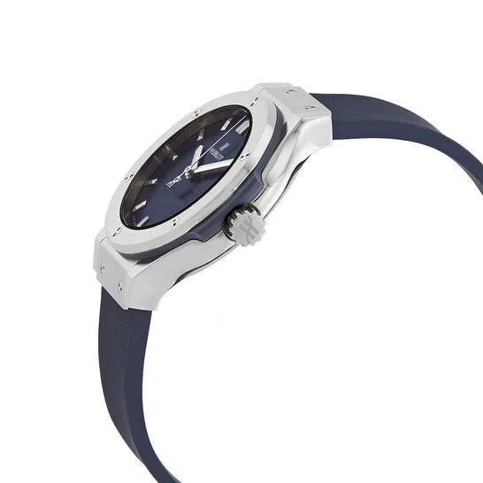 Original Hublot Classic Fusion Quartz Blue Dial Ladies Watch 581NX7170RX JMS always Watches Original Hublot Classic Fusion Quartz Blue Dial Ladies Watch 581NX7170RX JMS always Watches