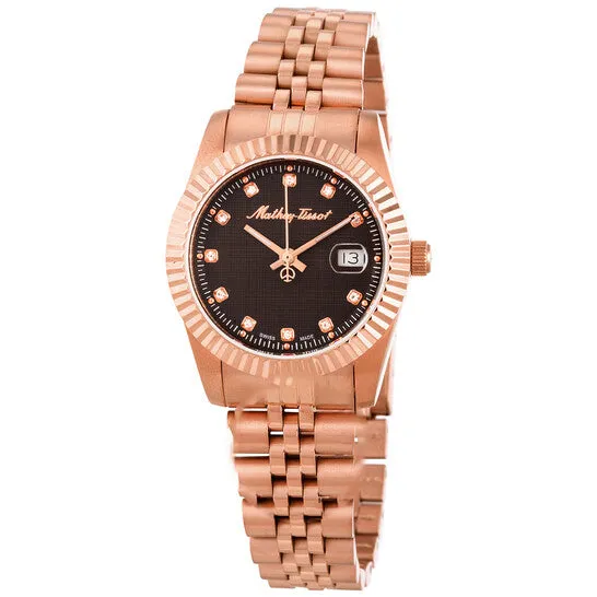 Original MatheyTissot Mathy III Quartz Black Dial Ladies Watch D810PRM JMS always Watches Original MatheyTissot Mathy III Quartz Black Dial Ladies Watch D810PRM JMS always Watches