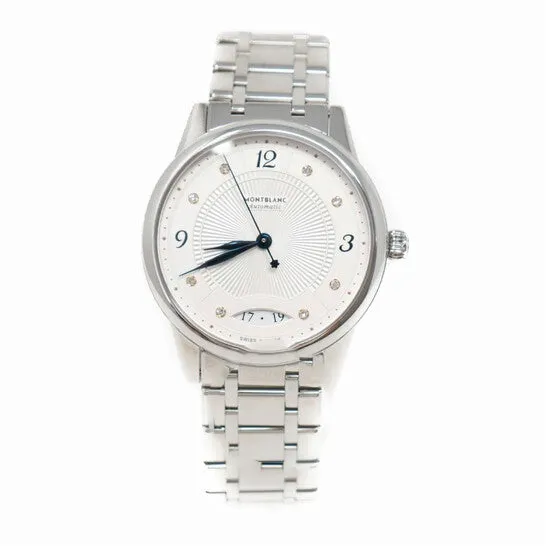Original MontBlanc Boheme Automatic Silvery White Guilloche Dial Watch 114733 JMS always Watches Original MontBlanc Boheme Automatic Silvery White Guilloche Dial Watch 114733 JMS always Watches