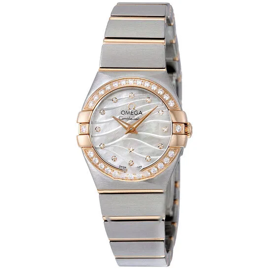 Original Omega Constellation Mother of Pearl Diamond Dial Ladies Watch 12325246055012 JMS always Watches Original Omega Constellation Mother of Pearl Diamond Dial Ladies Watch 12325246055012 JMS always Watches
