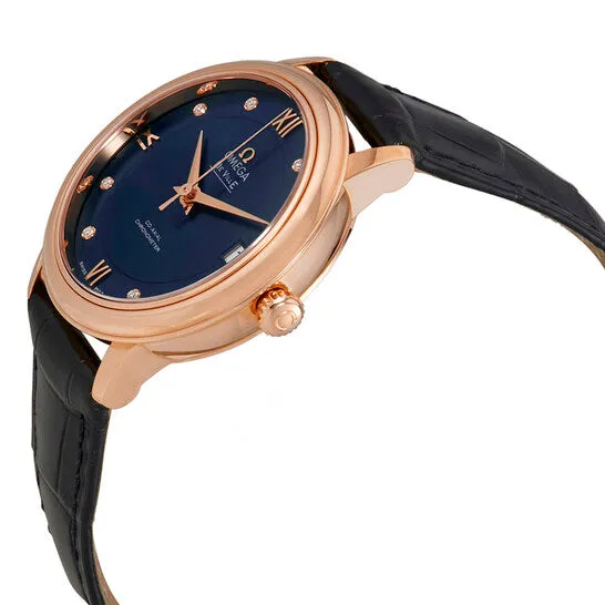 Original Omega De Ville Prestige Blue Diamond Dial Ladies Watch 42453332053001 JMS always Watches Original Omega De Ville Prestige Blue Diamond Dial Ladies Watch 42453332053001 JMS always Watches
