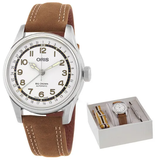 Original Oris Big Crown Automatic White Dial Watch 01 754 7741 4081Set JMS always Watches Original Oris Big Crown Automatic White Dial Watch 01 754 7741 4081Set JMS always Watches
