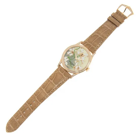 Original Patek Philippe Rare Handcrafts Automatic Diamond Cloisonne Enamel Dial Watch 5077100R036 JMS always Watches Original Patek Philippe Rare Handcrafts Automatic Diamond Cloisonne Enamel Dial Watch 5077100R036 JMS always Watches