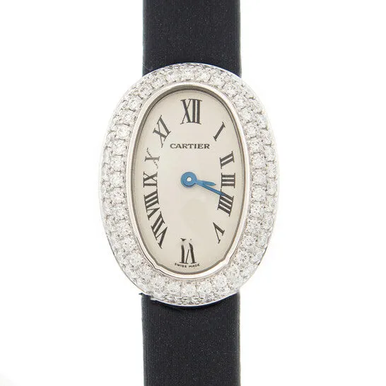 Original Preowned Cartier Baignoire Diamond White Dial Unisex Watch WB509531 JMS always Watches Original Preowned Cartier Baignoire Diamond White Dial Unisex Watch WB509531 JMS always Watches