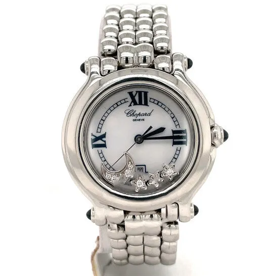 Original Preowned Chopard Happy Sport Quartz Silver Dial Ladies Watch 27823623 JMS always Watches Original Preowned Chopard Happy Sport Quartz Silver Dial Ladies Watch 27823623 JMS always Watches