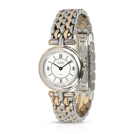 Original Preowned Van Cleef La Collection Quartz White Dial Ladies Watch 43607 HX4 JMS always Watches